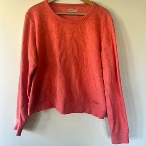 Hightide Outerknown pink terry crewneck